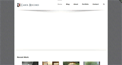 Desktop Screenshot of carolrecord.com